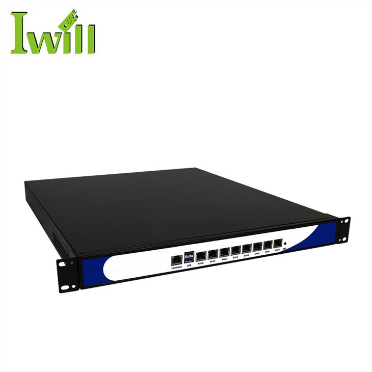 1U 19 pous Rackmount Network Applince