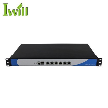 1U Firewall sèvè 6 LAN